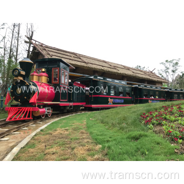 theme park playground kids track train